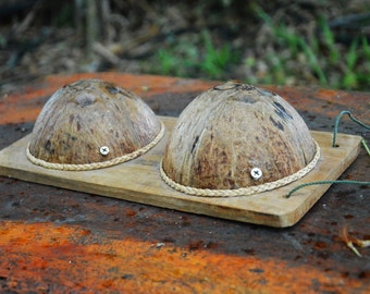 Foot Coconut Shell Massage Reflexology Thai Handmade Release Folk Wisdom