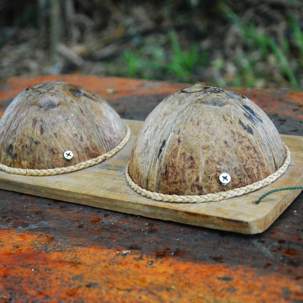 Foot Coconut Shell Massage Reflexology Thai Handmade Release Folk Wisdom