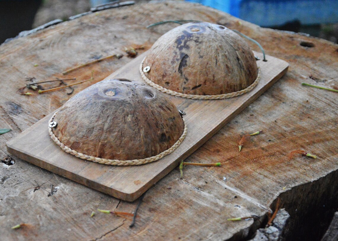Foot Coconut Shell Massage Reflexology Thai Handmade Release Etsy