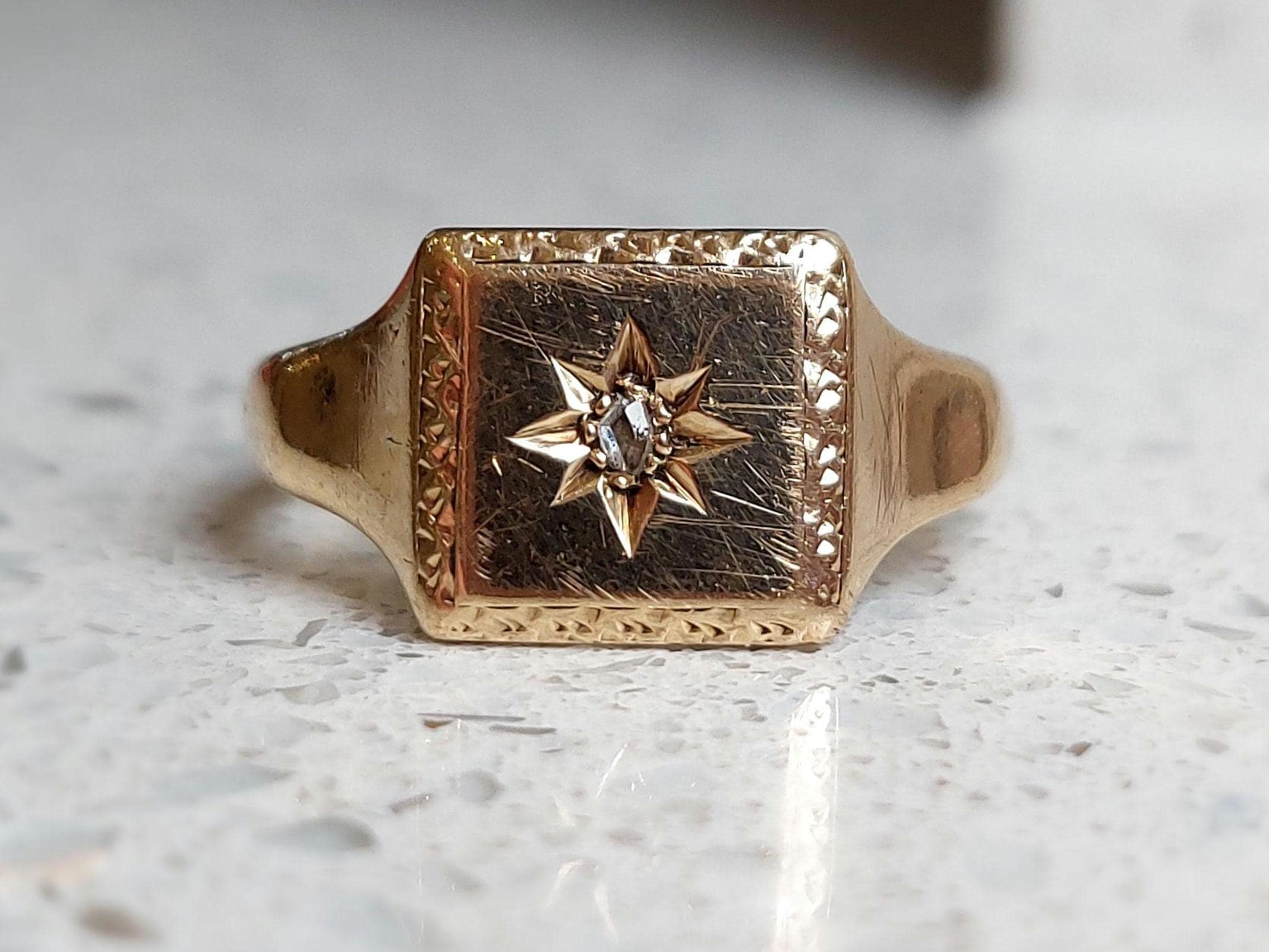 Antique signet ring - Etsy 日本