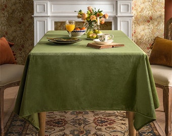 Roman Velvet Tablecloth Tablecloth Rectangle Tablecloth Floral Tablecloth Custom Rectangular Tablecloth