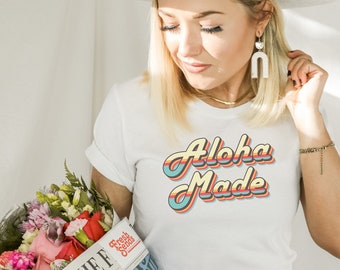 Aloha Shirt, Beach Shirt, Aloha Women Shirt, Hawaiian Shirt, Hawaii Shirt, oversized shirt, retro shirt, Traveler Shirt, Vacation Shirt