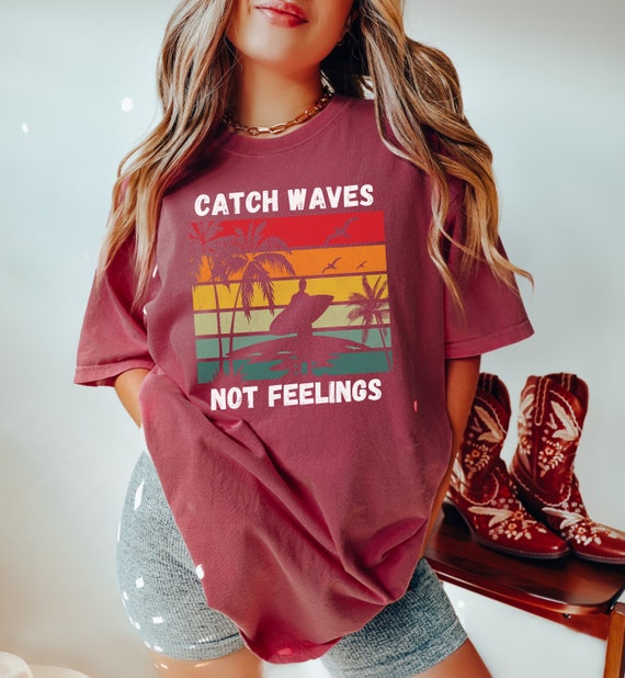 Beach Shirt, Comfort Colors Tee, Surf Tshirt, Retro Beach Tee