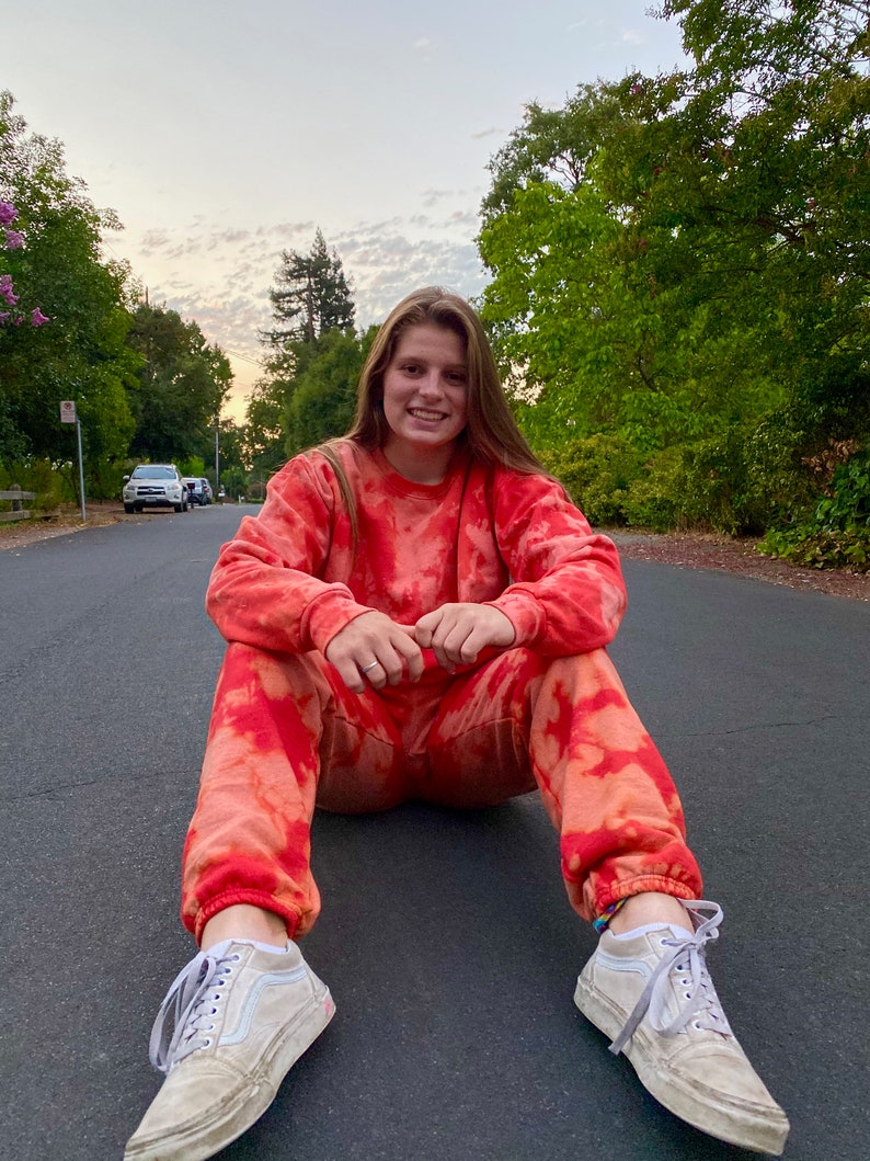 Bleached Sweatpants Bleach Dye Sweatpants Tie Dye - Etsy