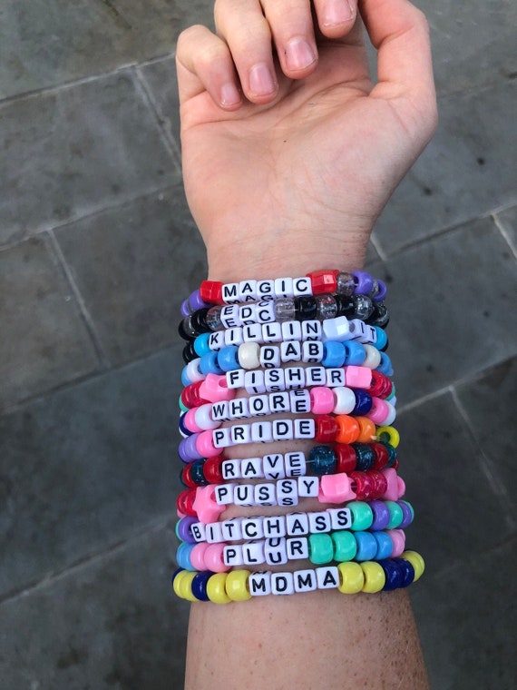 rave kandi bracelets