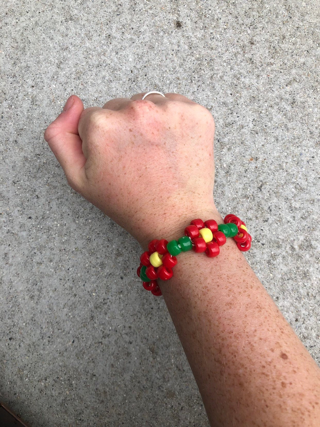 Custom Flower Kandi Bracelets Rave Kandi Bracelet Flower Etsy