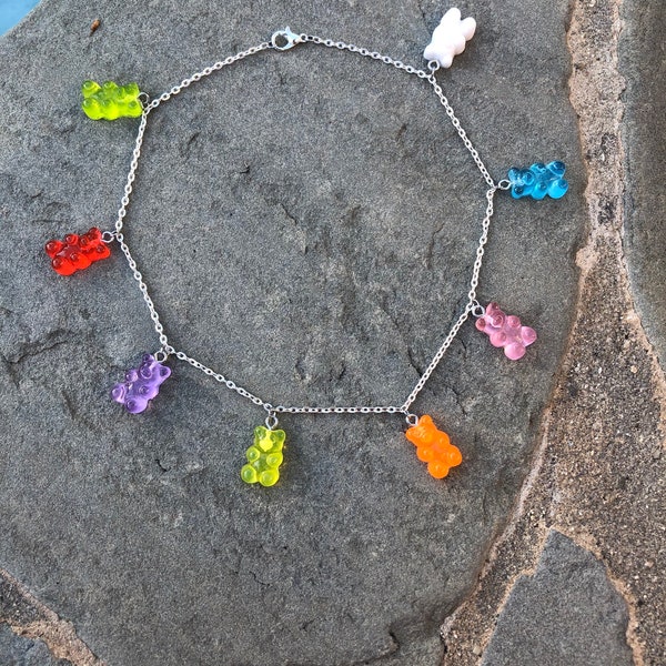 Gummy Bear Necklace Etsy