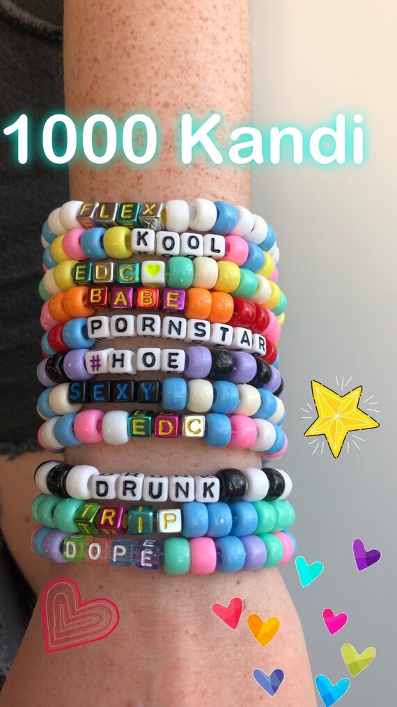 rave kandi bracelets