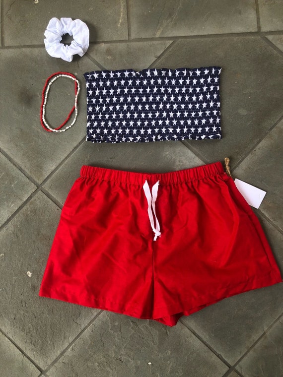 Cute top baggy shorts