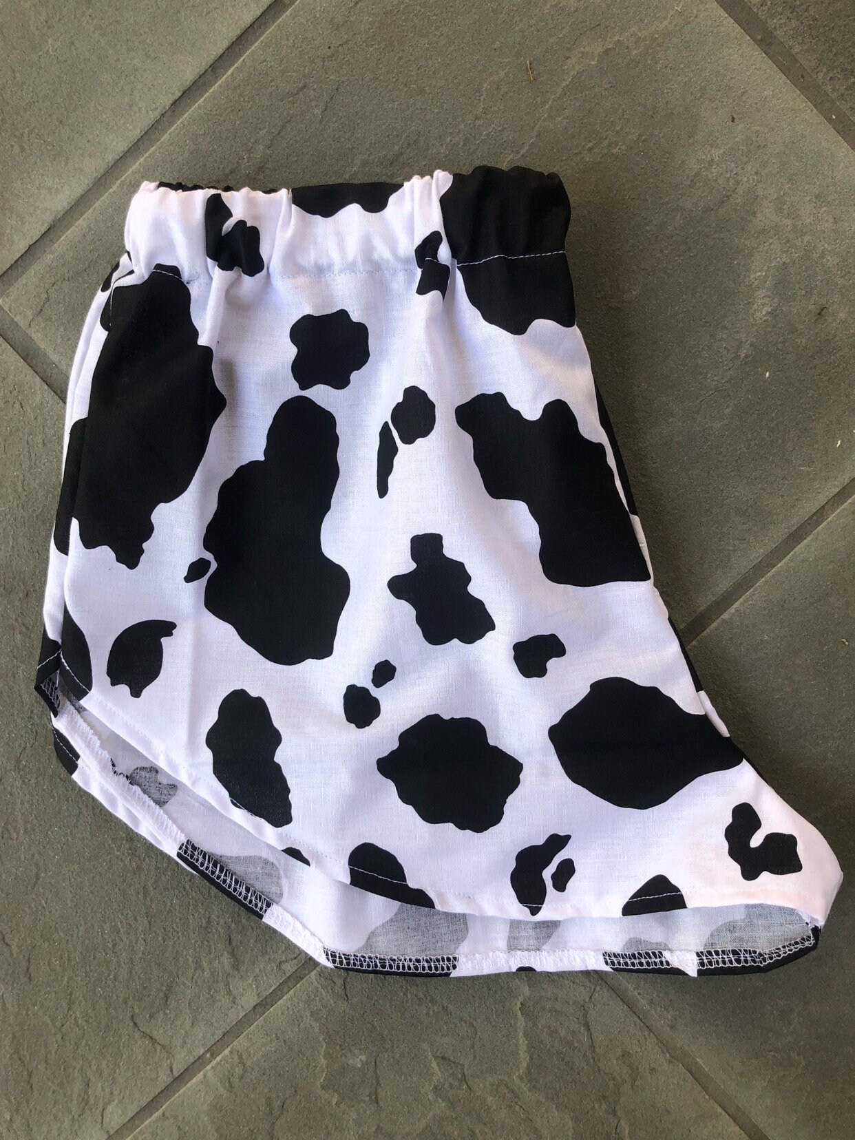 Cow Shorts Festival Shorts Cotton Shorts Cow Print Shorts Etsy