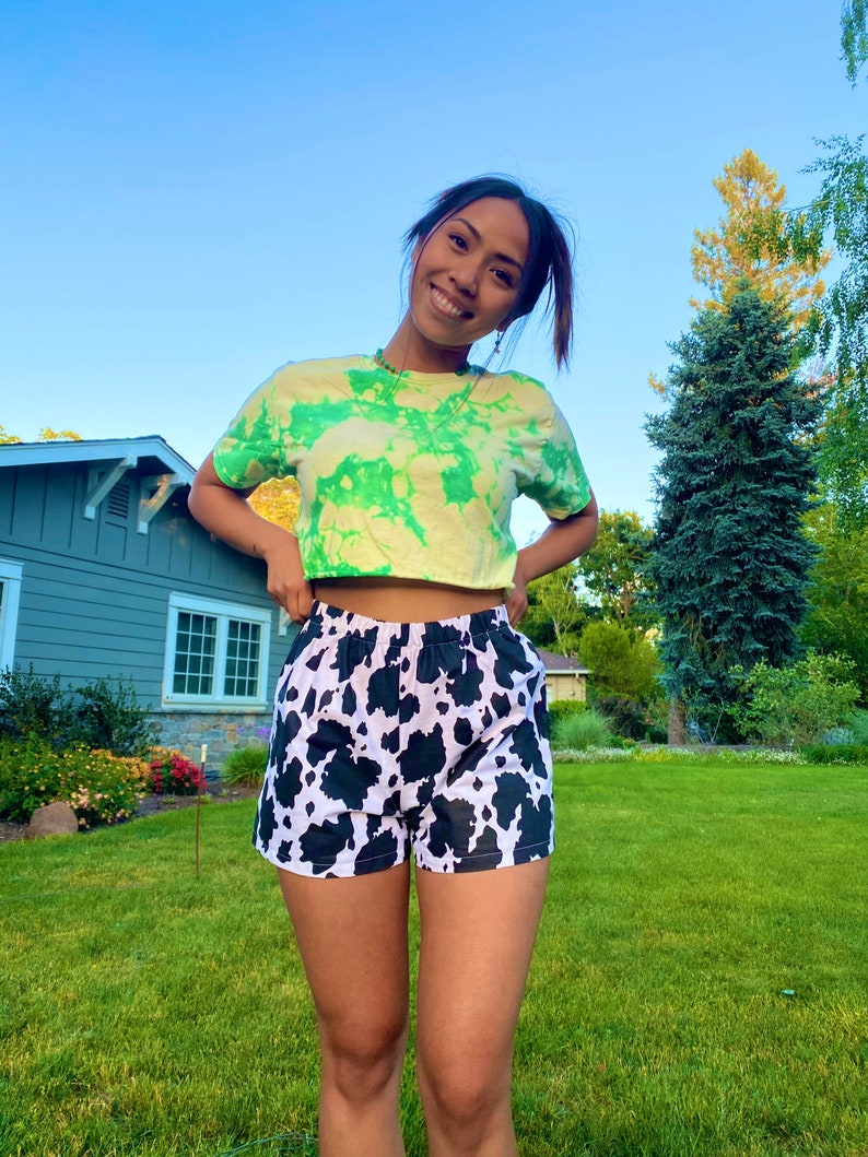 Cow Shorts  Box Cut Festival Shorts Boxer Shorts Cow image 3