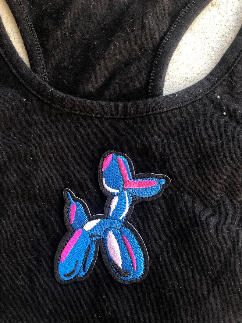 Vsco Patch Top Top with Patch Balloon Tank Top Balloon Dog Tank Balloon DogTank Balloon Dog Patch Dog Tank Patch Tank Top Patch Top