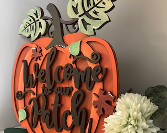 Personalised Halloween Centre Piece