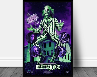 Beetlejuice Inspired Movie Poster