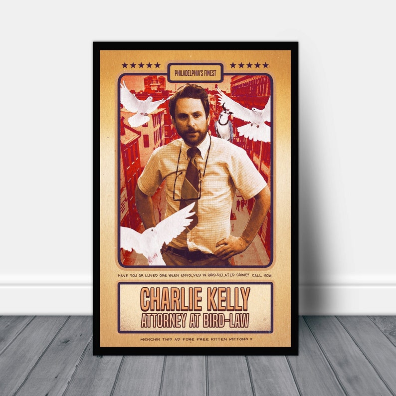 Charlie Kelly: Attorney at Bird Law Its Always Sunny in | Etsy Canada