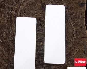 100 x Blank Watercolour Bookmarks,Tags, 100% Cotton Artist Quality Paper, 300GSM