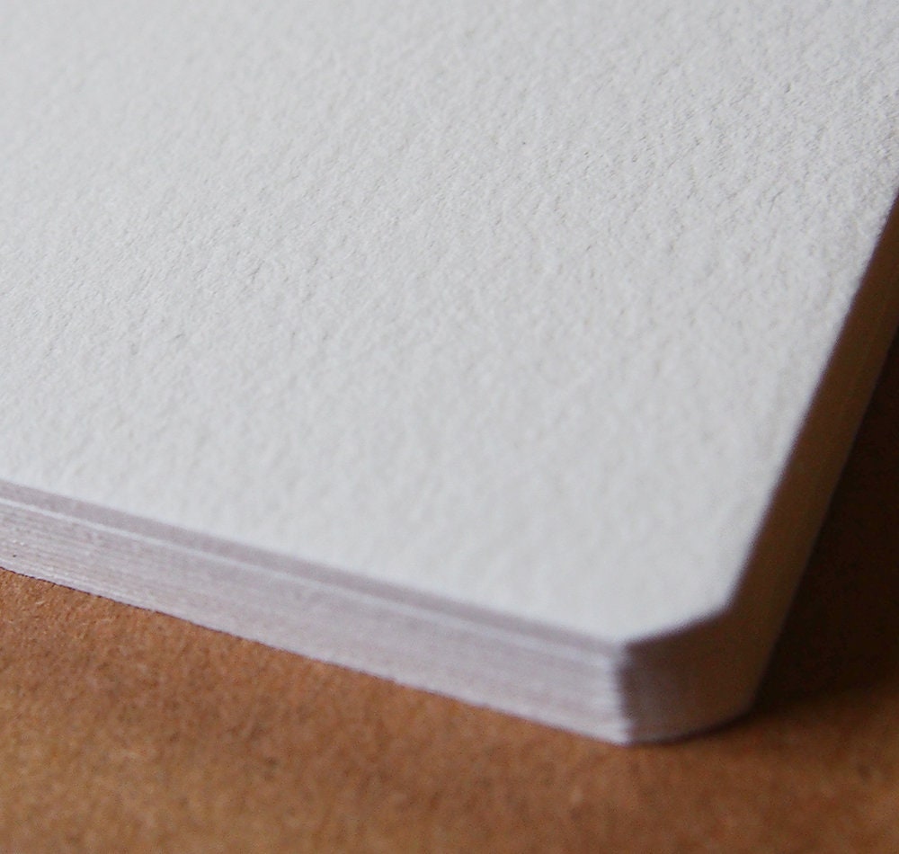 Lot De 60 étiquettes En Papier Aquarelle Vierges Pour