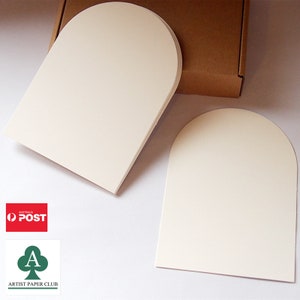 20 cartes vierges, 5 x 7 pouces, arches blanches ivoire, plates, faire-part de mariage vierges à faire soi-même, 300 g/m²