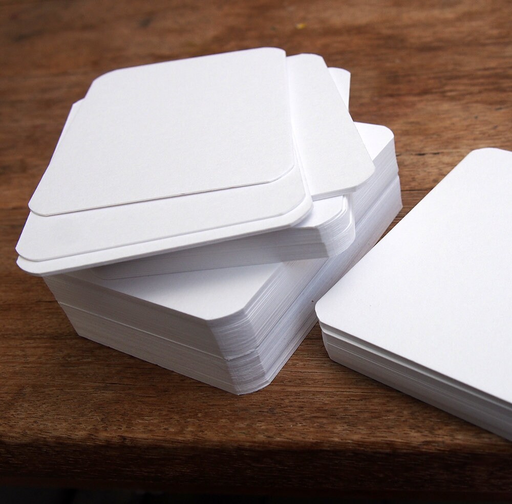 Playing Card Blanks White, White Cards Board Games