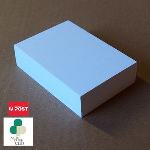 ATC Blank Artist Trading Cards,300gsm Thick Cards,89mm x 64mm, Pack of 100