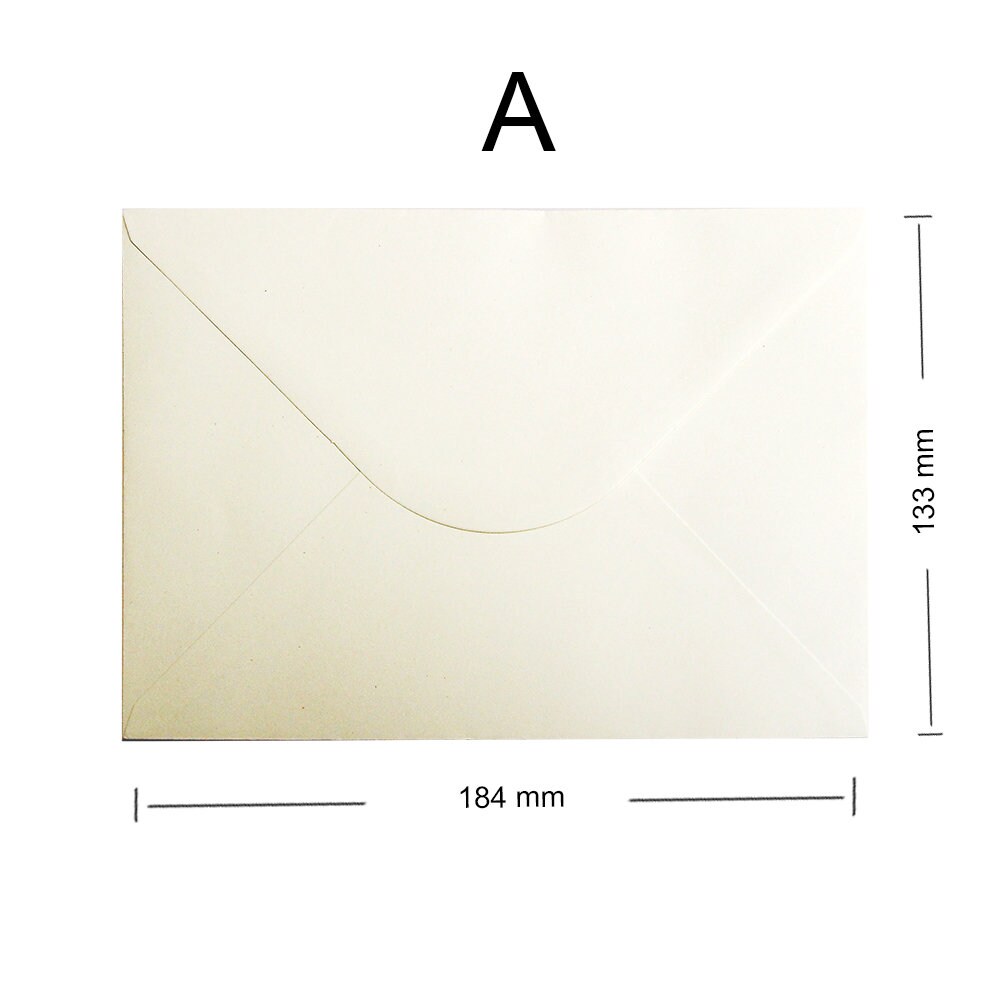 Lot De 30 Enveloppes Colorées Avec Bordure Dorée - Format 13.3x18.3 Cm, Rabat En V, Autocollants Cœur Doré, Pour Mariage, Fête, Invitations, Cartes Faites Main - 3