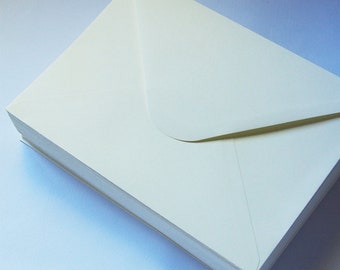 80 x C5 Ivory 120GSM Envelopes,Perfect for A5 Cards, Invitation, Wedding, Announcements,229 mm x 162 mm, 120GSM