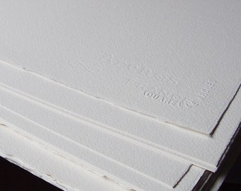 Arches Watercolour Paper,100% Cotton 300gsm Artist Grade Paper, 10-Sheets, 16K