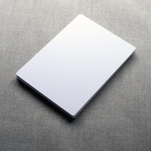 20 x  Blank Cards, 5'' x 7'' White Cardstock, Flat, DIY Blank Wedding Invitations, 385gsm