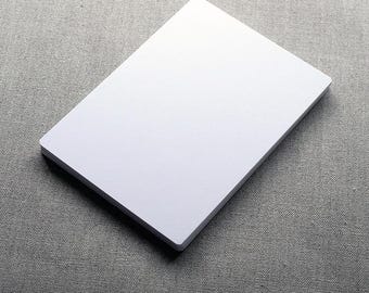 5'' x 7'' Blank Cards, White Cardstock, Flat, DIY Wedding Invitations, 385G