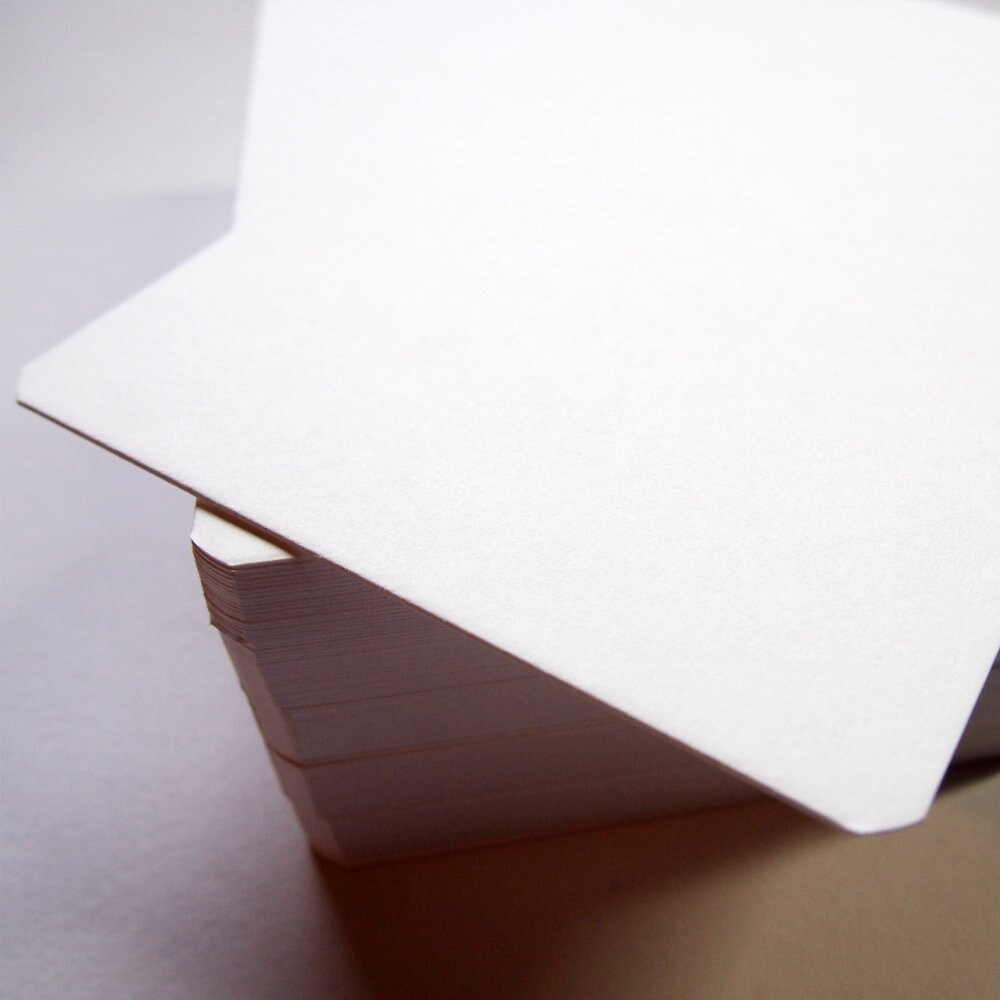 Blank Flat Cards Rounded Corners Cardstock Artist Supplies Etsy Australia