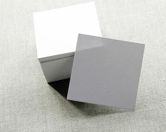 100 x Blank  Mini Square Cards, Gift Enclosure Cards, DIY Oracle / Affirmation / Tarot Decks, 7.62 x 7.62cm