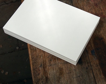 Ivory A6 Cardstock, 300GSM, Artist Cards (100 Pack)
