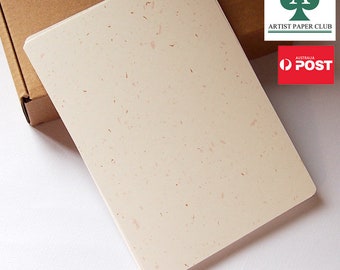 20 x  Blank Cards, 5'' x 7'' Rose Gold Flakes Cardstock, Flat, DIY Blank Wedding Invitations, 300gsm