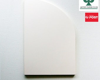 20 x  Blank Cards, 4'' x 6''  Half Arch Ivory Blanks , Flat, DIY Blank Wedding Invitations, 300gsm