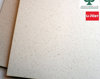 Recycled Herb Cardstock, Eco-Friendly 260gsm Craft Paper, 20 Sheets, A4 Printable Cardstock