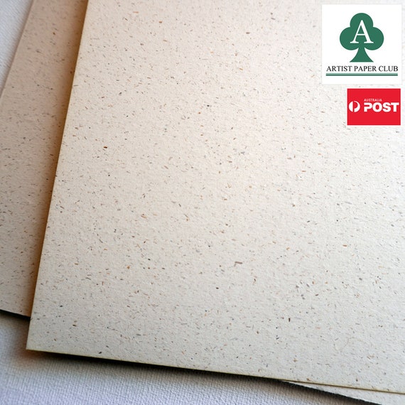 Recycled Herb Cardstock, Eco-Friendly 260gsm Craft Paper, 20 Sheets, A4 Printable Cardstock