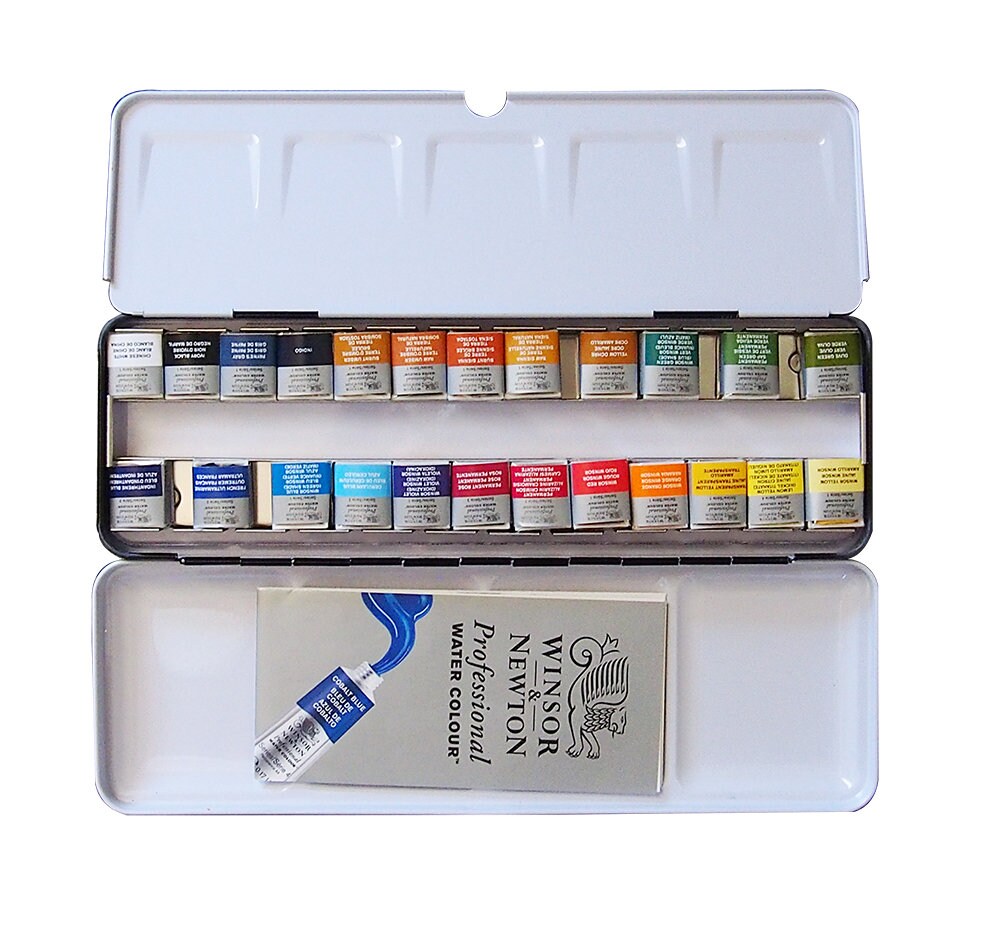  Winsor & Newton Professional Watercolor Paint Set