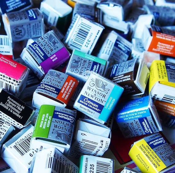 Winsor & Newton Cotman Metallic Watercolor Paint - Iridescent White Half Pan For Artists & Hobbyists