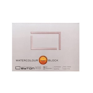 Aquarell-Block, 350GSM 100% Baumwolle Aquarell-Block, professionelle Aquarell-Block, 20 Blatt Bild 7