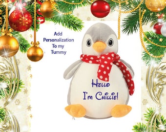 Penguin with personalisation or message.