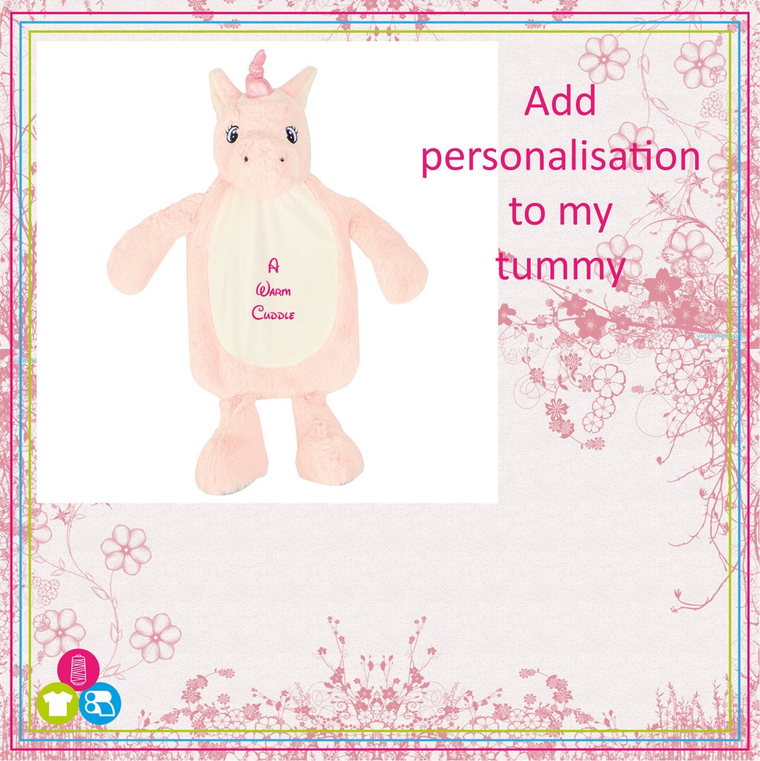 Unicorn Hot Water Bottle Cover Etsy