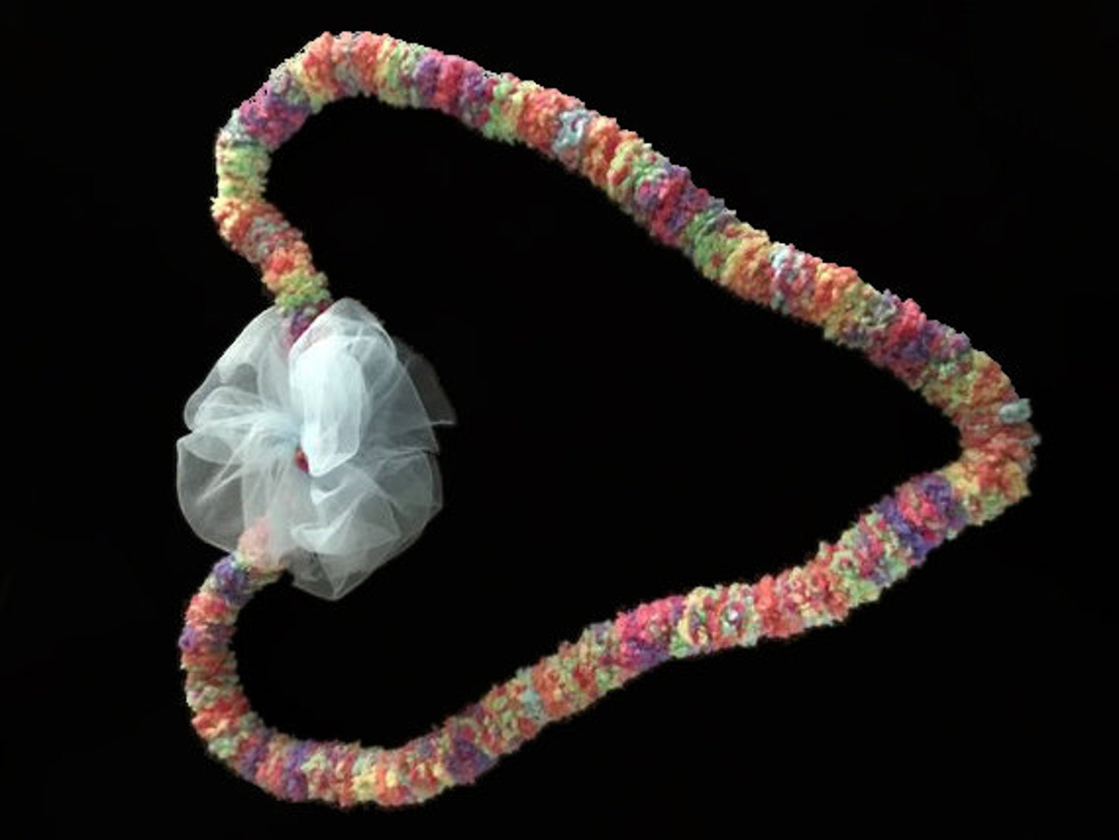 Handmade Yarn Leis Etsy