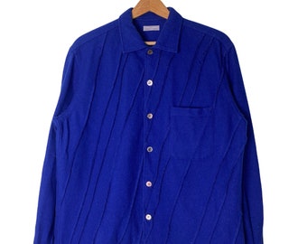 AD2000 Comme Des Garcons Homme ‘Raw Front’ Wool Jacket
