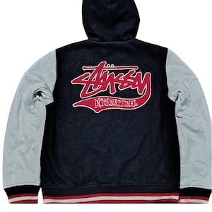 Vintage Stussy Varsity Jacket - Etsy