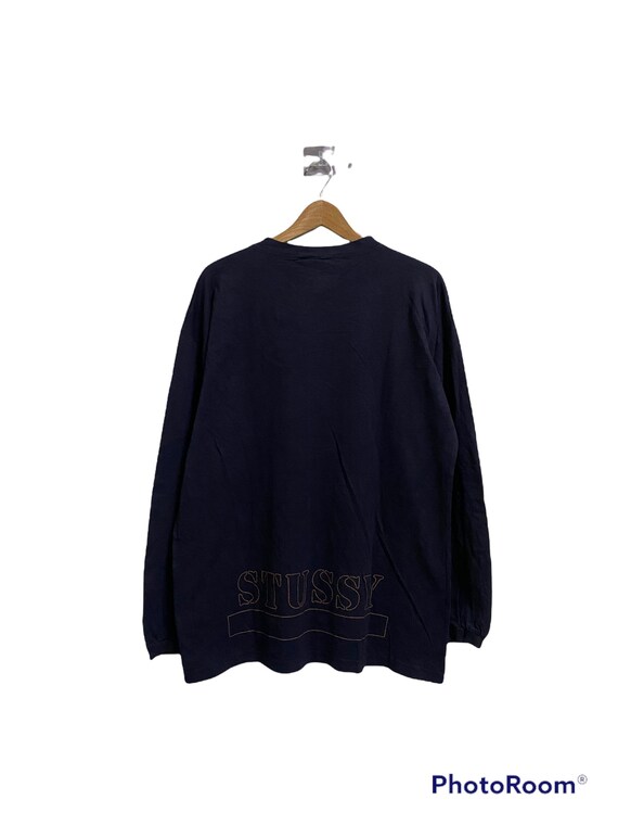 Vintage 90s Stussy S Camo Logo Long Sleeve Deadstock - Etsy 