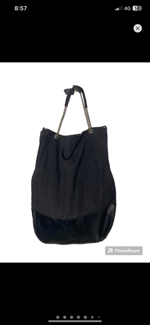 Vintage Comme Des Garcons Chain Bucket Canvas Bag - Etsy