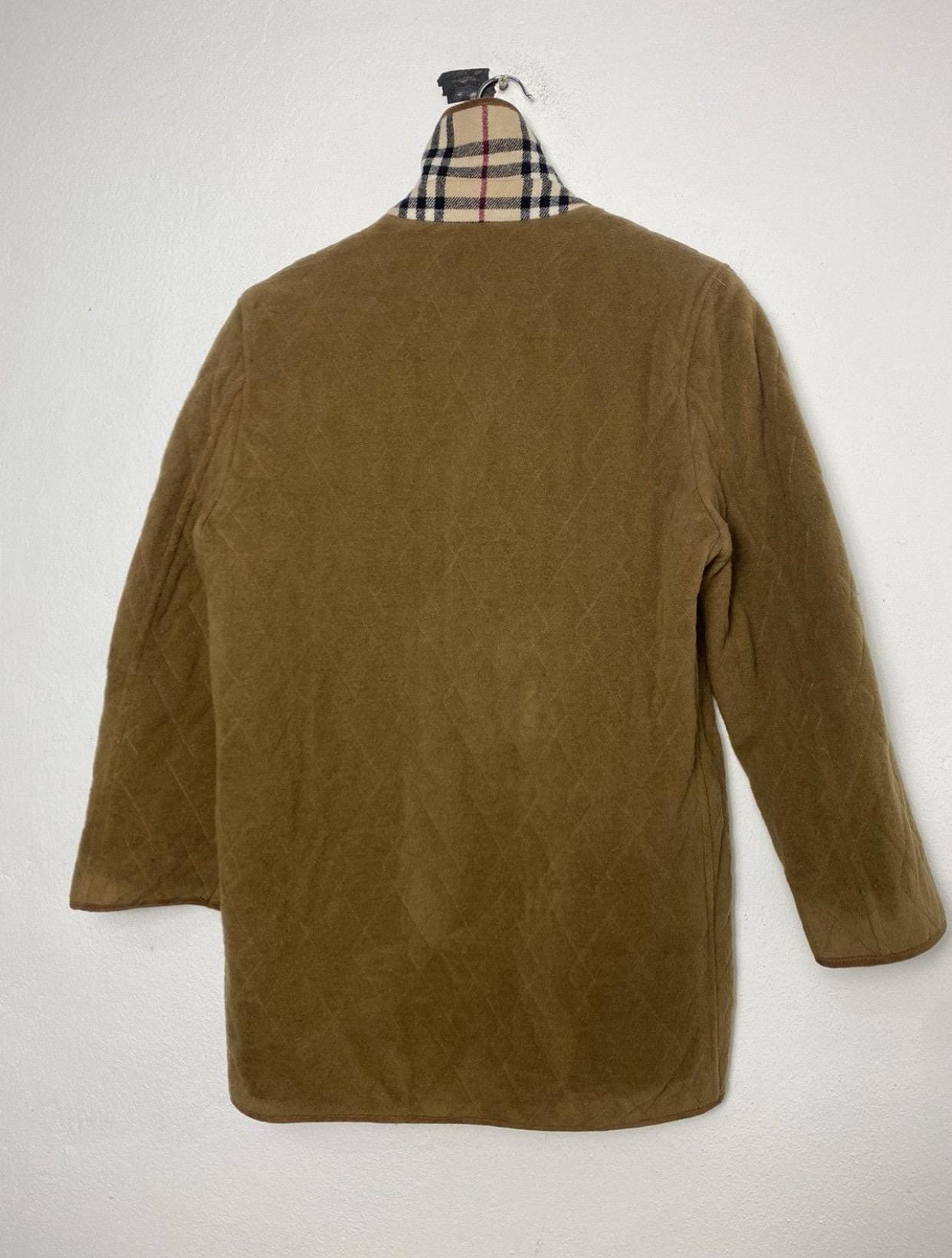 Vintage Burberry Wool Quilted Novacheck Jacket - Etsy