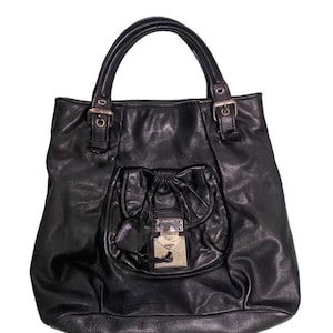 Vintage Miu Miu Leather Bag - Etsy