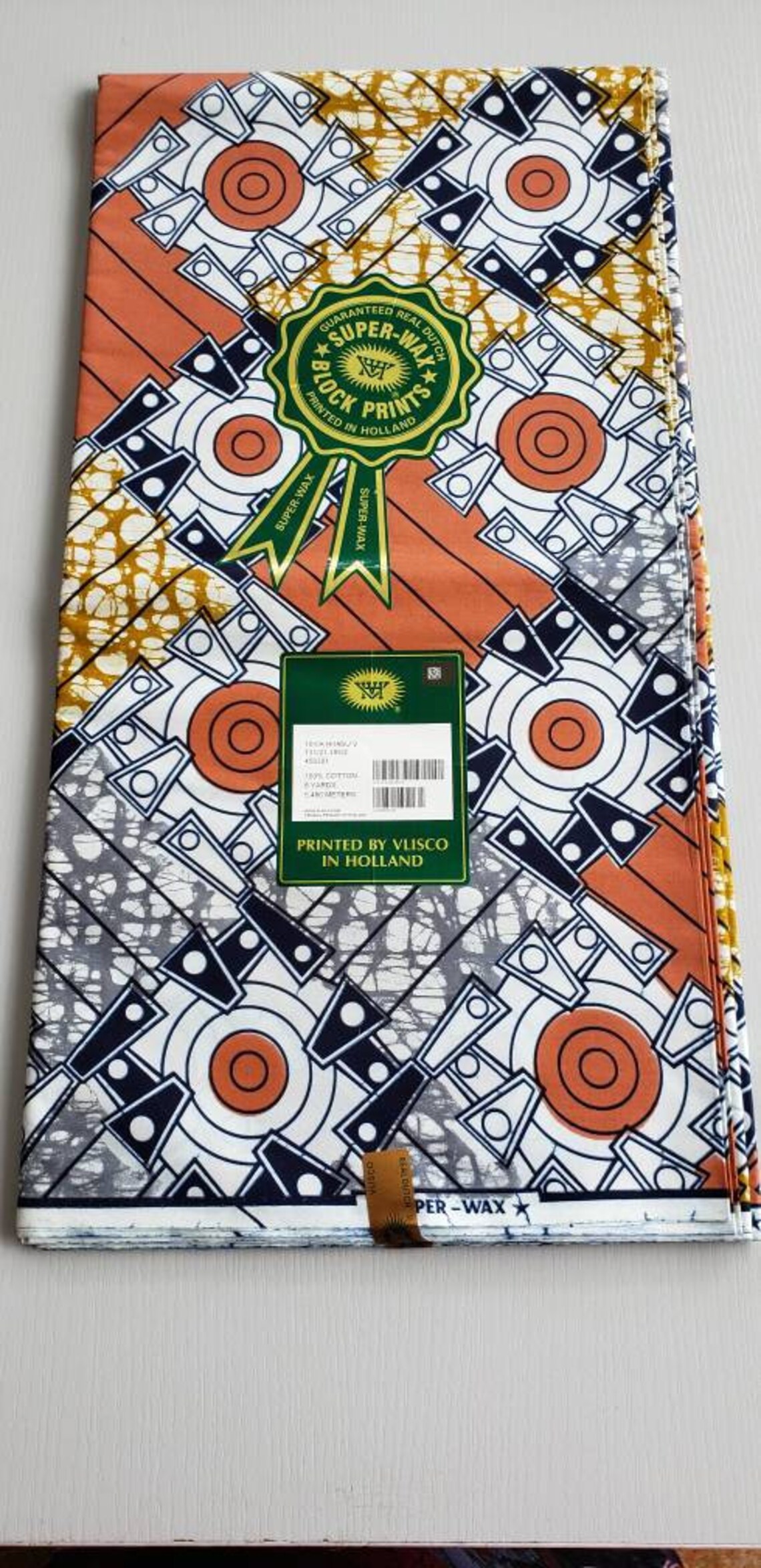 Vlisco Exclusive Superwax hollandais Multicolored Ankara Etsy