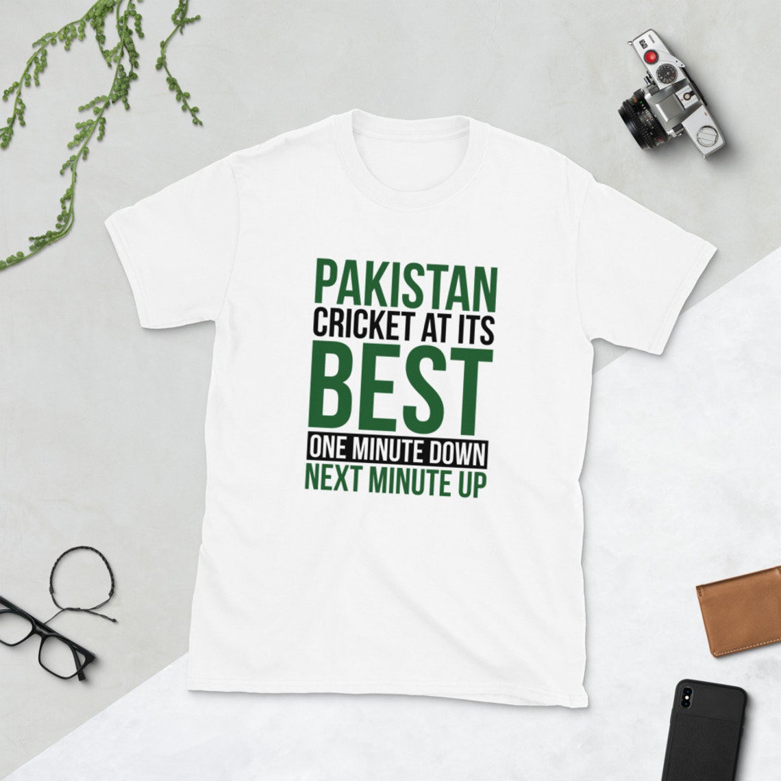 Pakistan Cricket at it's Best TShirt white or grey Etsy